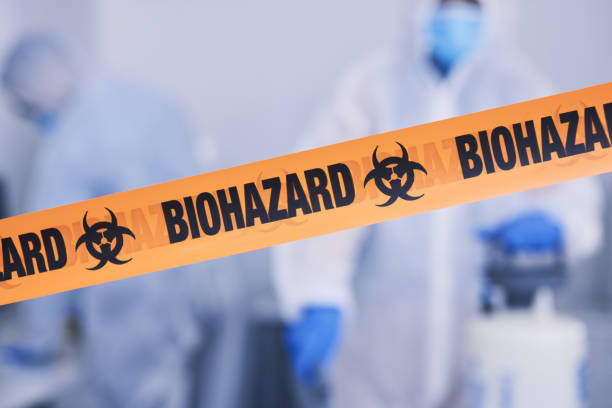 Professional Infectious Disease Decontamination technician working in La Grange, NC
